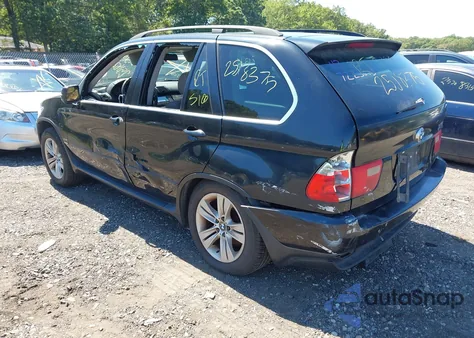 2005 BMW X5 4.4I из США, поврежденный, VIN 5UXFB53555LV19140